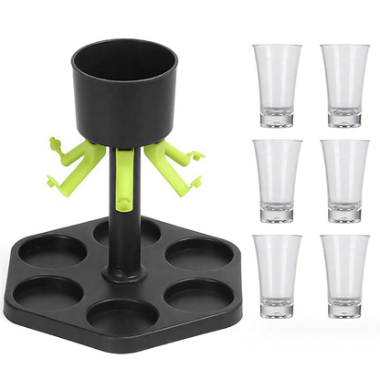 Dispensador de 6 Chupitos para Fiestas