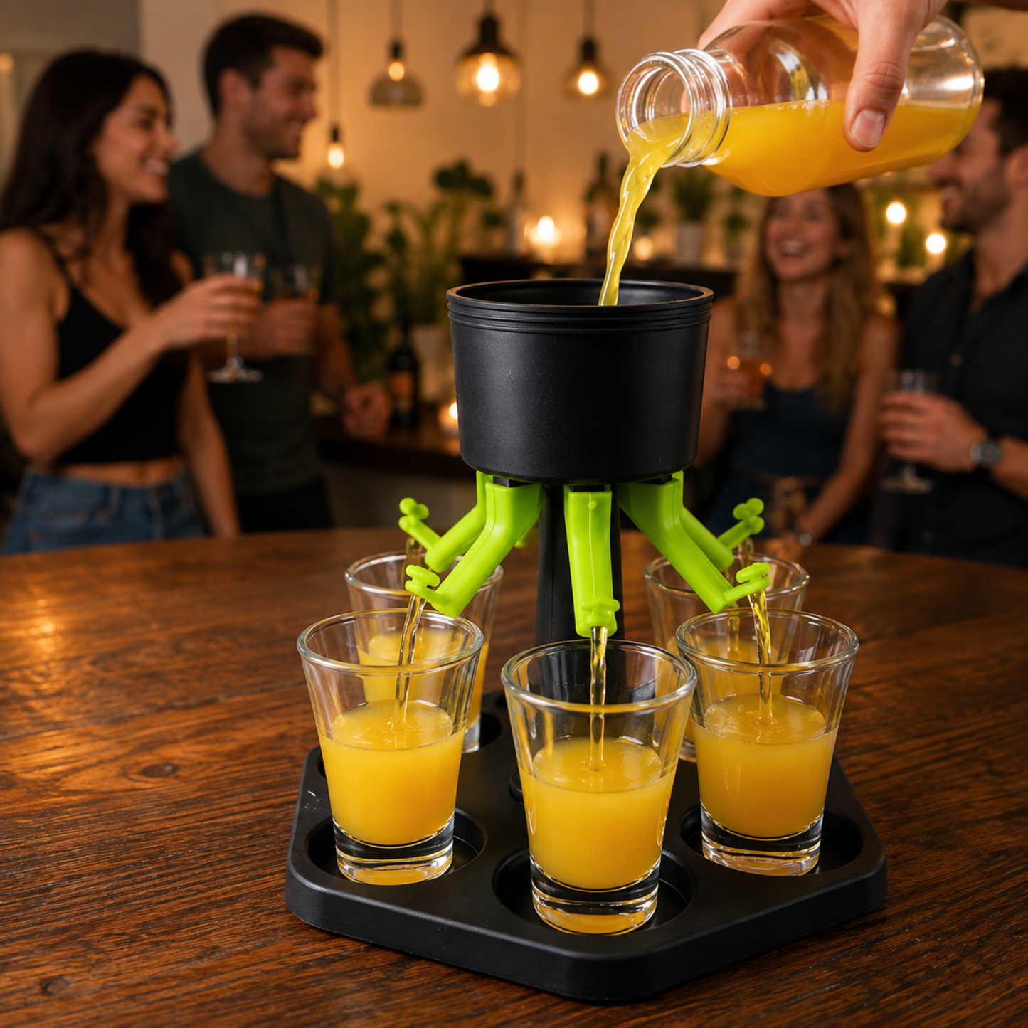 Dispensador de 6 Chupitos para Fiestas